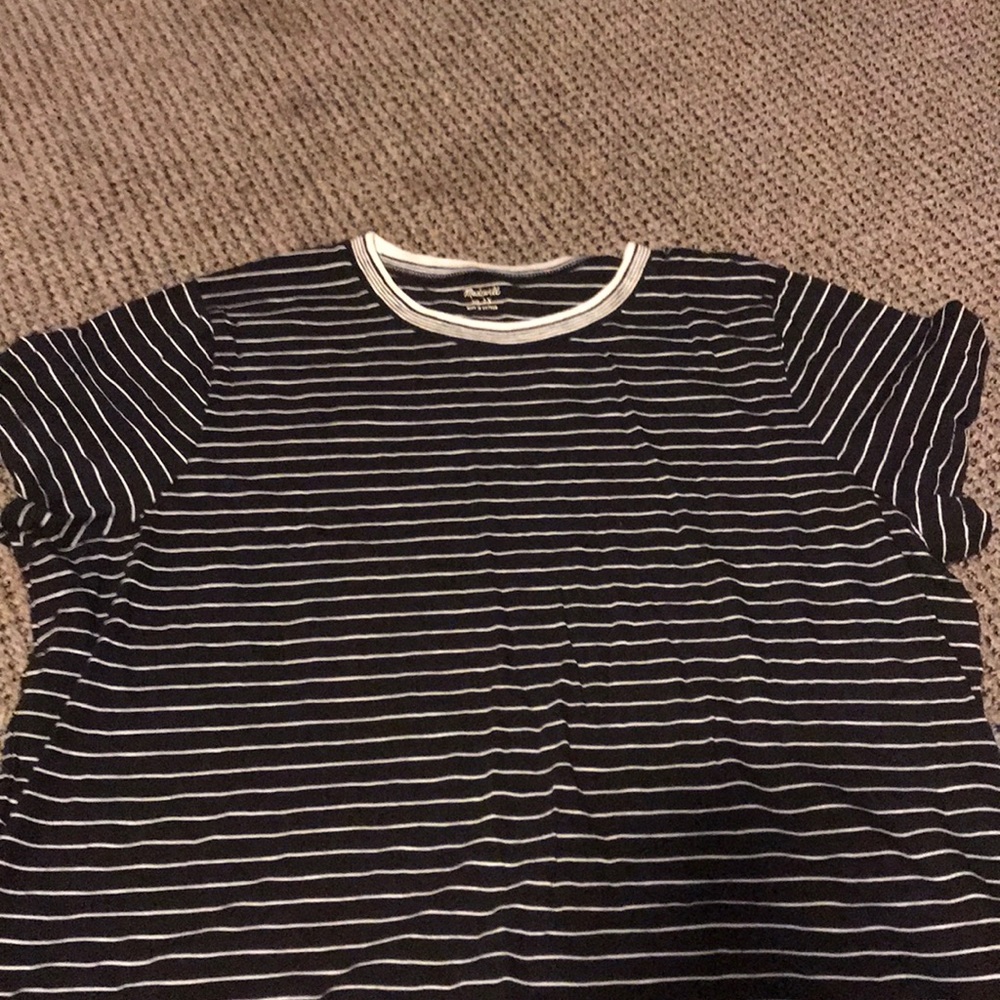 Black and white Madewell tshirt, never worn